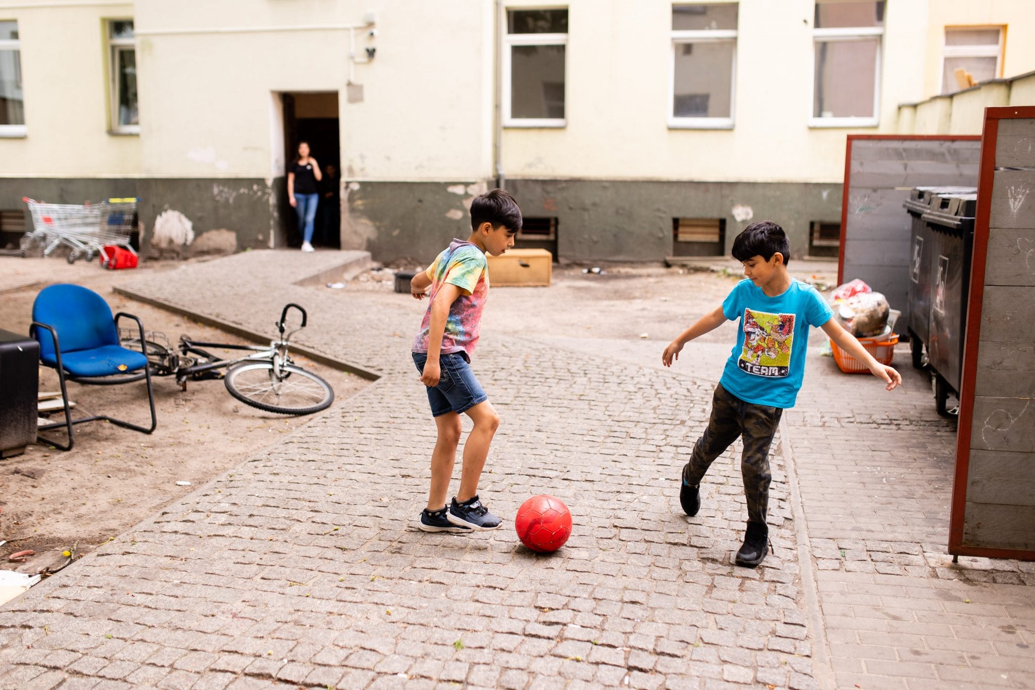 5 Kinder Fußball Berlin